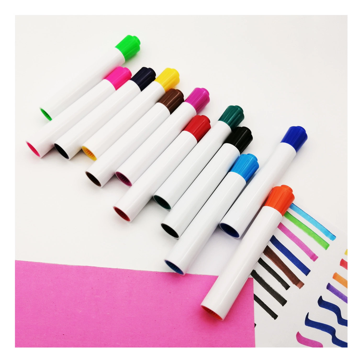 Hotsale Office School 4mm Dry Eraser Marker White Board Pen