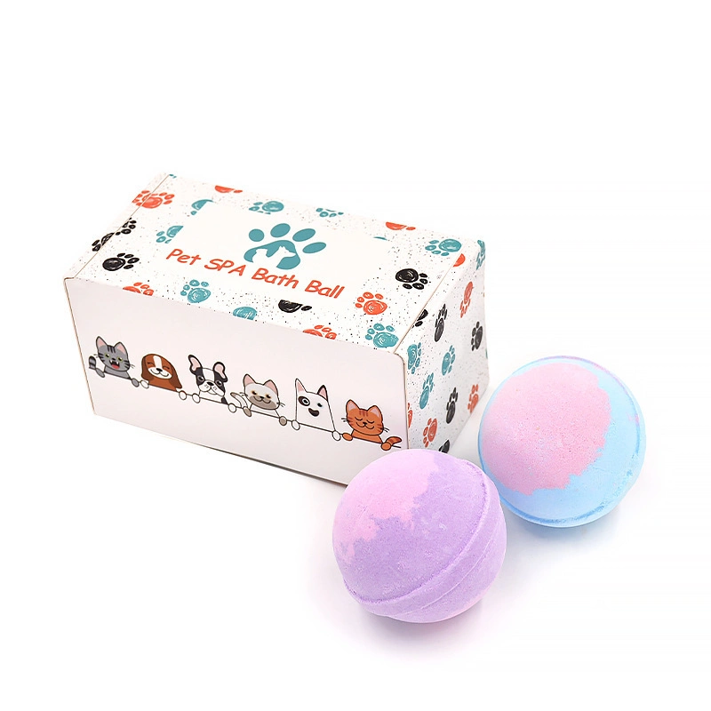 Customized Wholesale/Supplier Pet Bathing Bath Salt Balls Antibacterial Deodorant Cats and Dogs Cleaning and