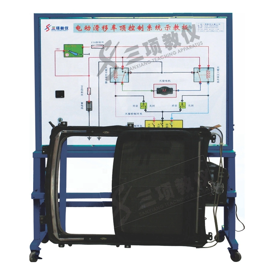 Aotomotive Education Equipment Santana Ajr Engine Electronic Control System Teaching Board