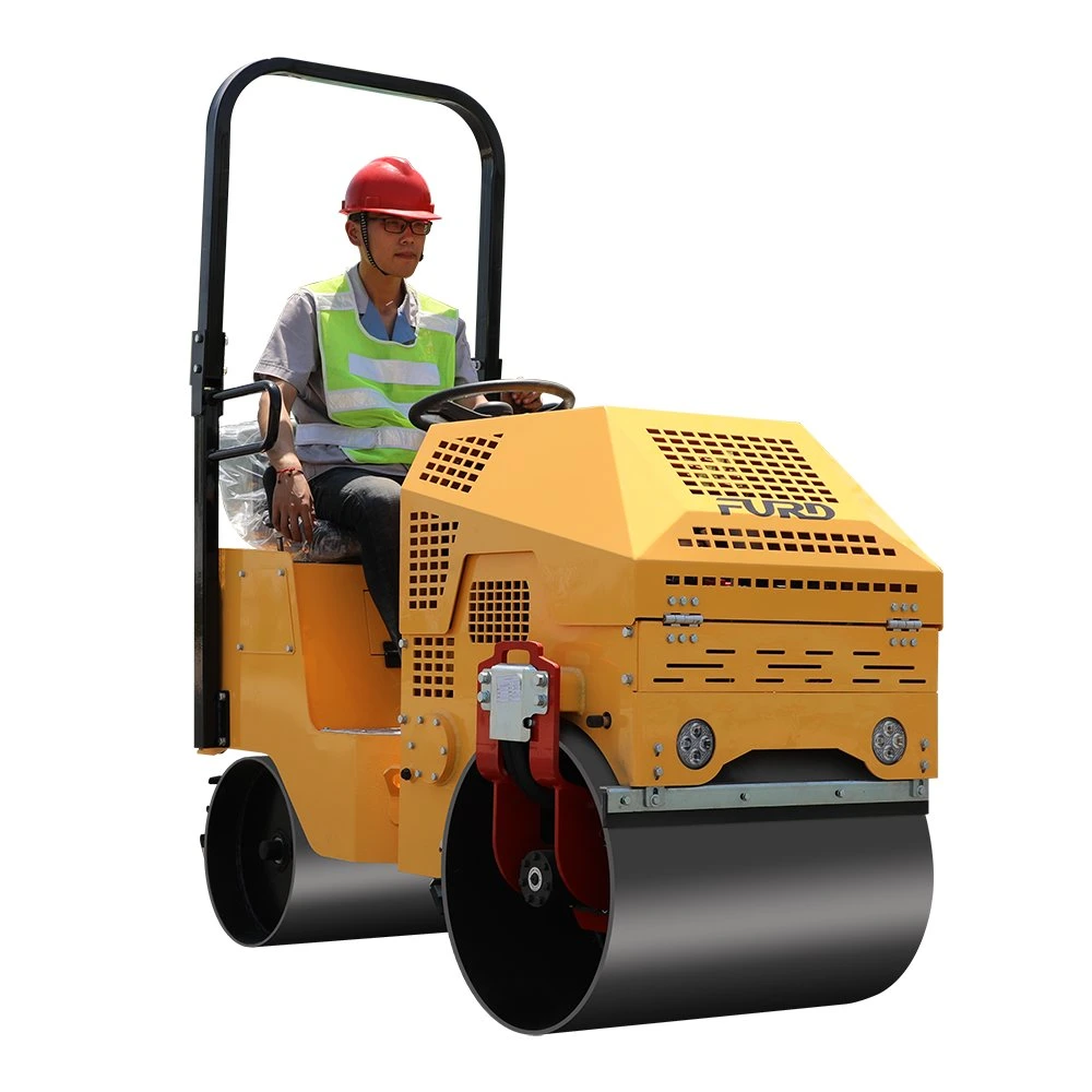 0.8 Ton Compactor Manual Double Drum Vibratory Road Roller for Asphalt Compaction