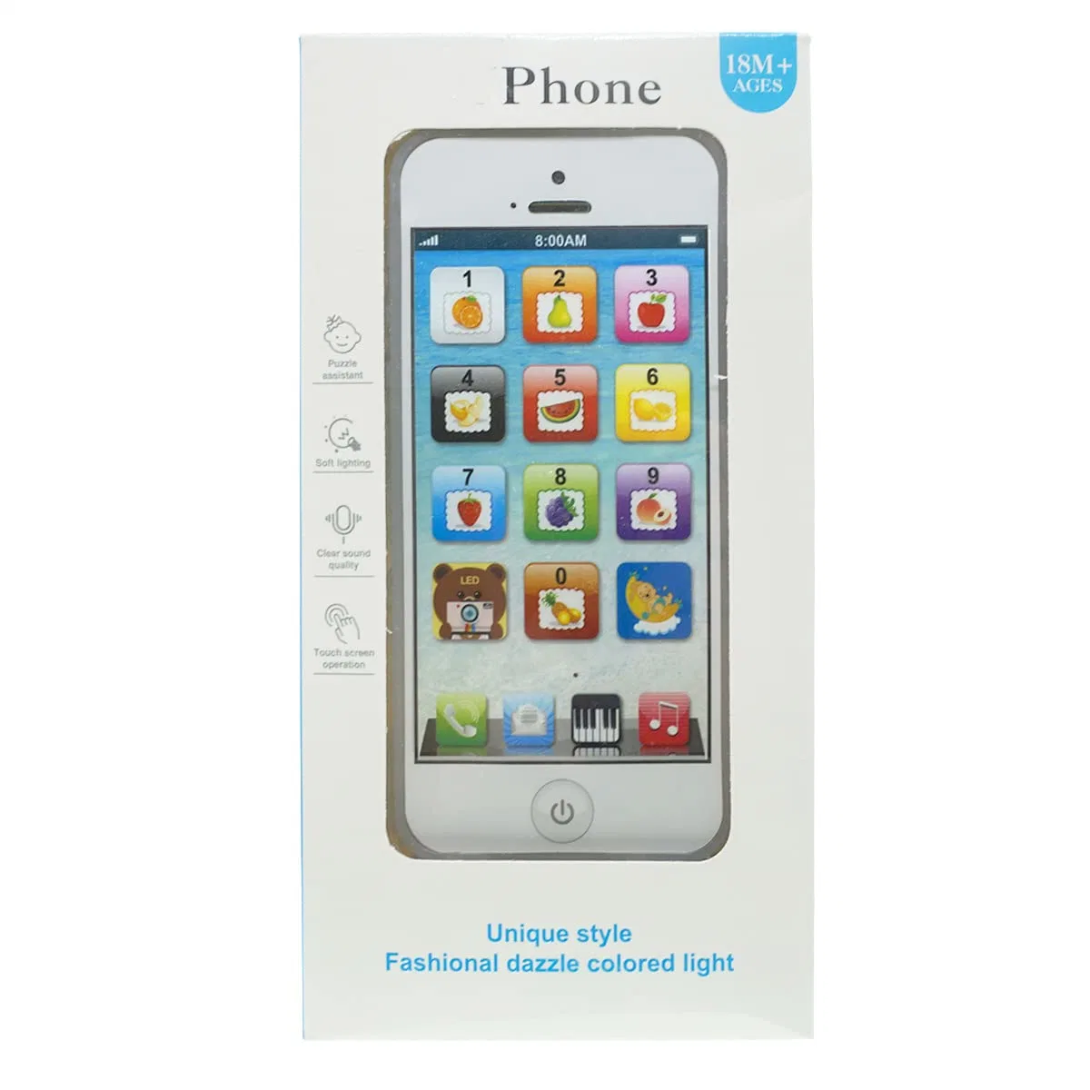 New-Style Birthday Gift Child's Interactive My First Own Cell Phone Pretend Toy