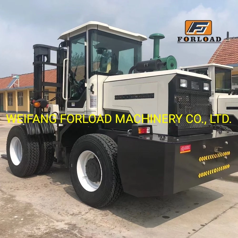 Forload 3.5t LPG Forklift, 2t LPG Gasoline Forklift Truck, 4WD Dumper Truck Forklift, Used Still Forklift Price