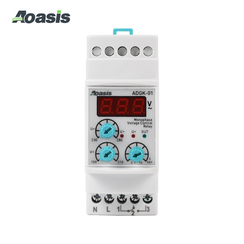 Aoasis Adgk-01 Electronic Voltage Protection Relay Digital Display Voltage Control Relay