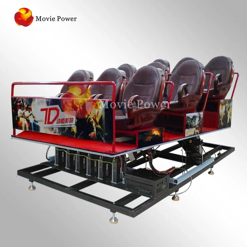 Entertaining Attactive 9d Arcade Game Machine Truck Mobile 7D Cinema