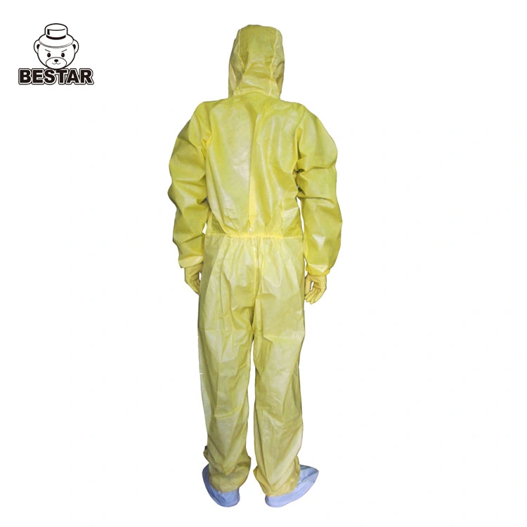 Yellow Without Face Mask Bestar 1PCS/Bag, 25PCS Per CTN Clothes Cloth