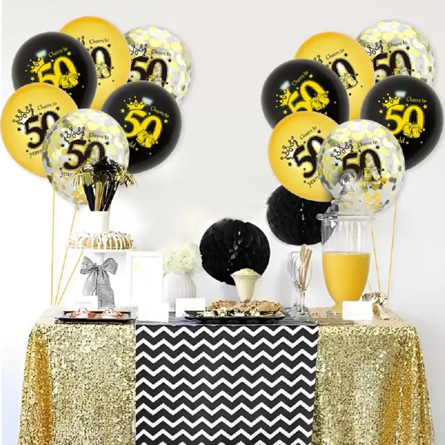 Microstar Birthday Latex Balloon Set Happy Birthday Party Balloon Set Decoration Supply