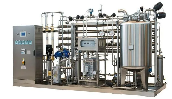 Double Stage RO System with EDI Module for Deionized Water 1000L/H