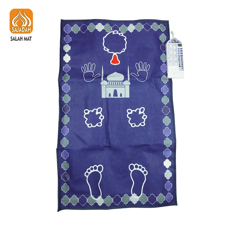 Tapis de prière électronique pliable interactif Hotly S315 pour enfants avec motif musulman.