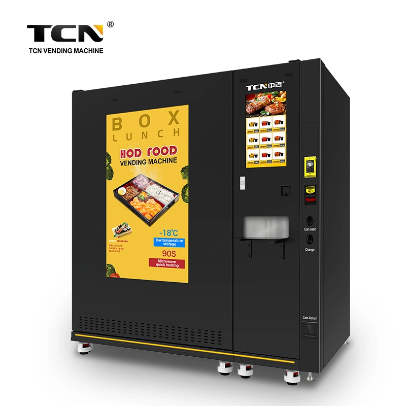 Tcn New Style Frozen Food Heating Vending Machines Hot Food Vending Machine for Sale