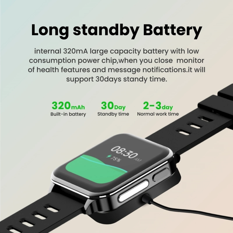 China Fictory Bluetooth Electronic Smart Watch