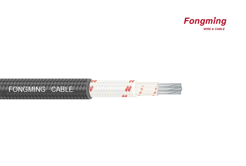 350c Degree High Temperature Resistance Fiberglass Wrapping Multiple Electrical Nickel Cable