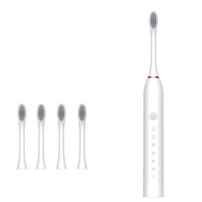 Brosse à dents électrique entièrement automatique rechargeable, douce, pour adultes et Enfants