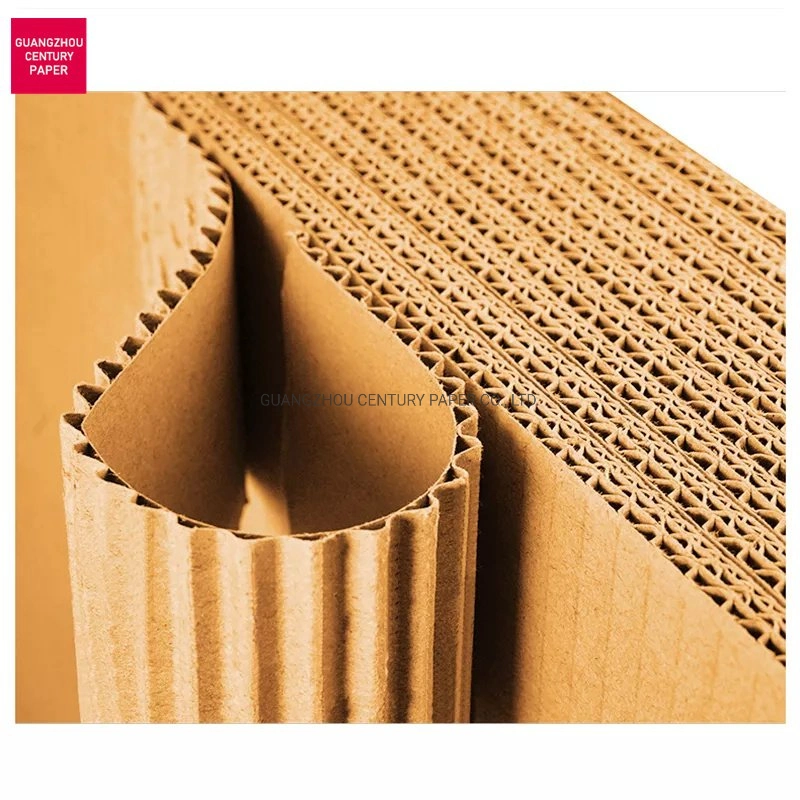 Fluting Corrugating Medium Paper Roll Corrugated Paper Board for Packaging Box