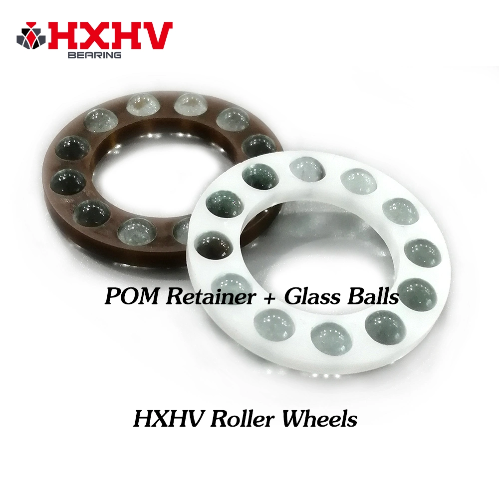 HXHV glass balls plastic roller wheels