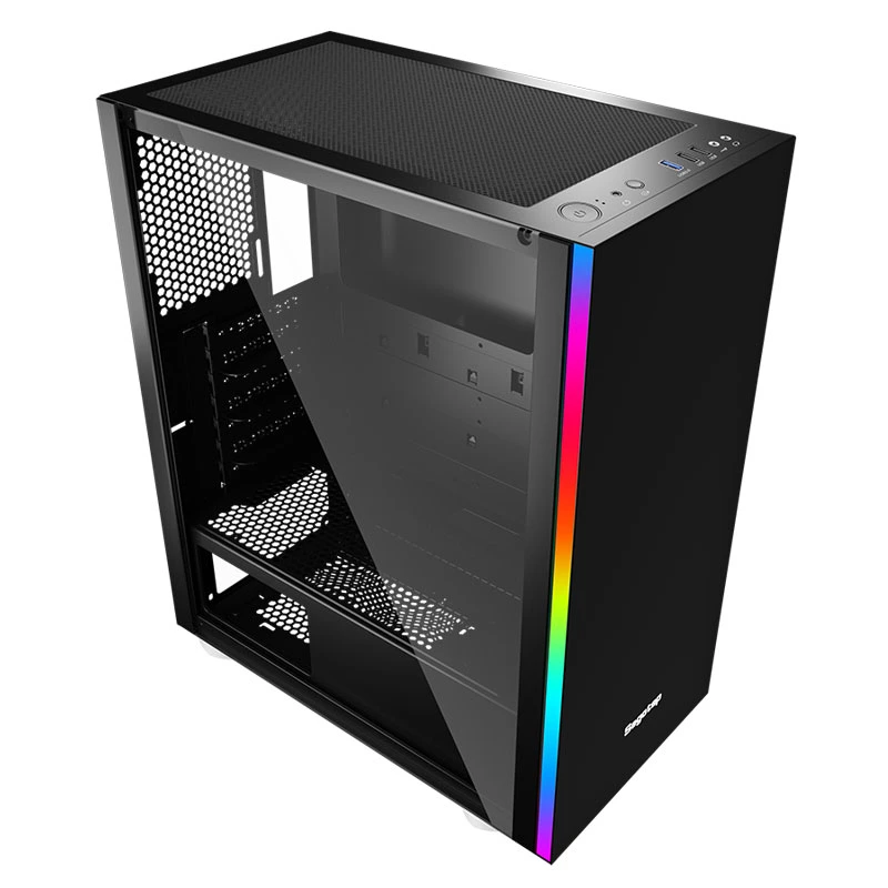 RGB Lighting /ATX Bit/Gamer корпус компьютера игровой компьютер