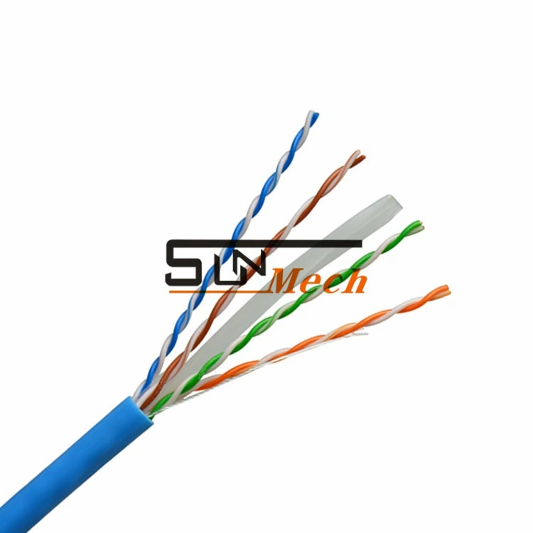 Network Cable 23AWG 24AWG 0.51/0.57cu Bare Copper CCA Comunication Cable UTP FTP SFTP Cat5e CAT6 CAT6A Cable Ls0h LSZH LAN Cable