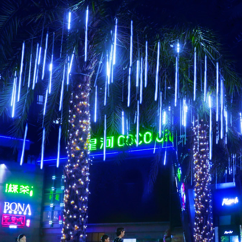 Wholesale/Supplier Meteor Shower LED Lights Festival Decorative Lights Outdoor Waterproof Gradient Lights LED Fluorescent Tube