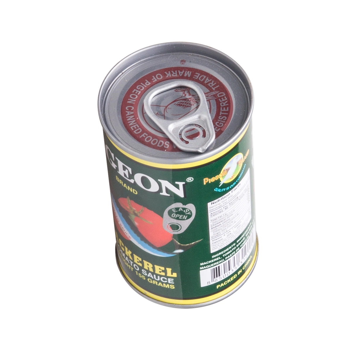 Canned Pacific Mackerel in Tomato Sauce 155gx50tins to Benin