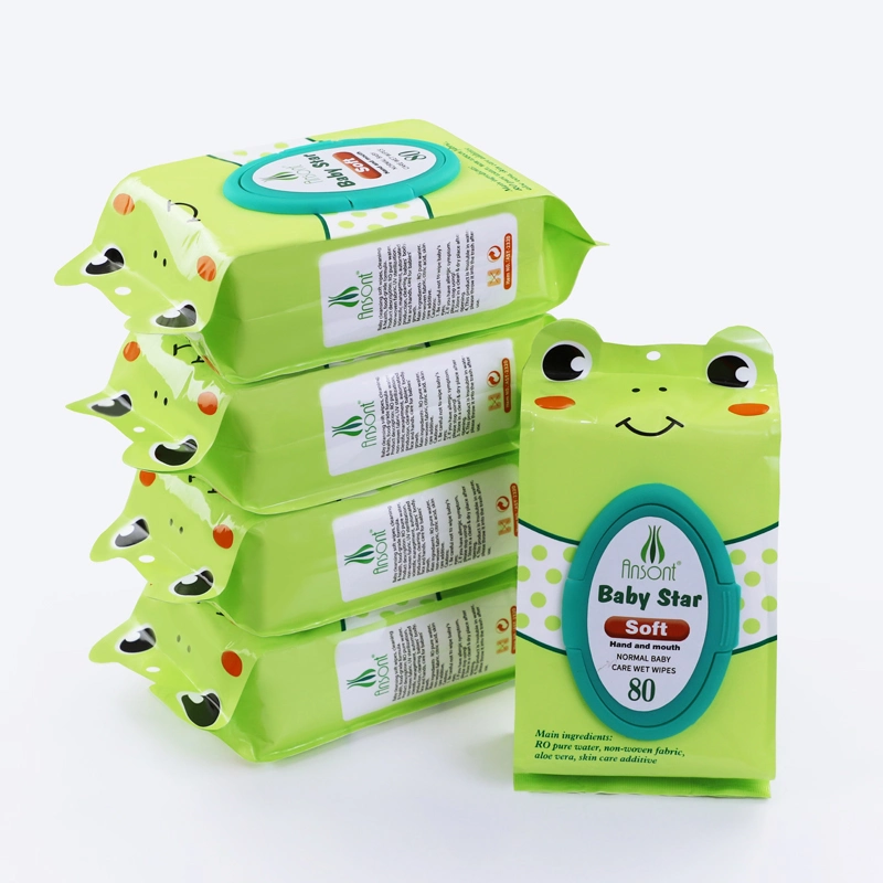 Promotional Custom Nonwoven Wholesale/Supplier Baby Wipes