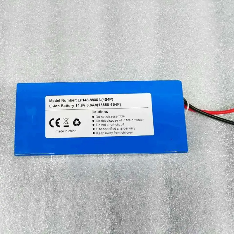 4s4p 18650 12V 14,4V 14,8 V 8800mAh corrente grande Bateria Recarregável de Iões de Lítio com medidor de combustível