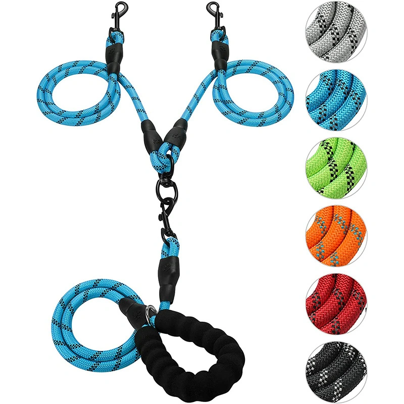 Nylon Weave Tactical Dog Training Elastic Refective Pet Product Accessories