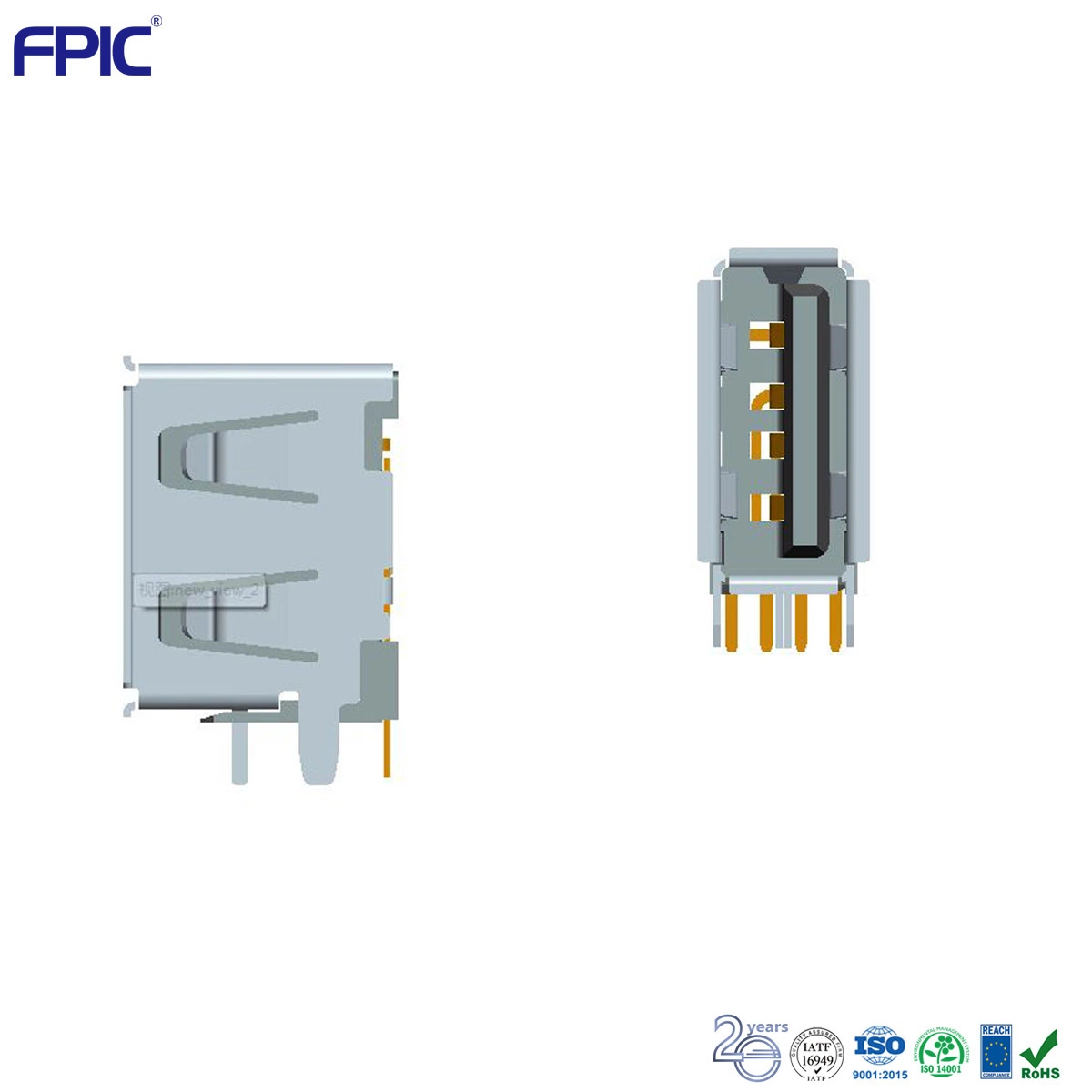 Accesorios de ordenador la unidad flash USB Conector para el bloque de terminales de electrónica