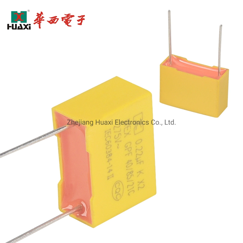 250V Metallized Polyester Film Capacitor X2