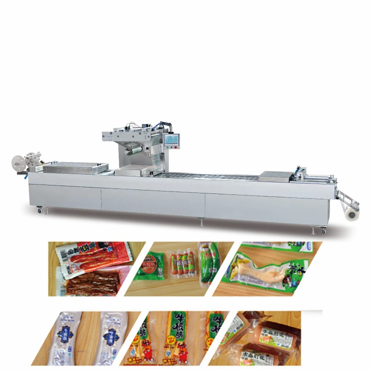 Full Automatic Thermoforming Plastic Vacuum Stretch Film Packing Packaging Machinery/Machine