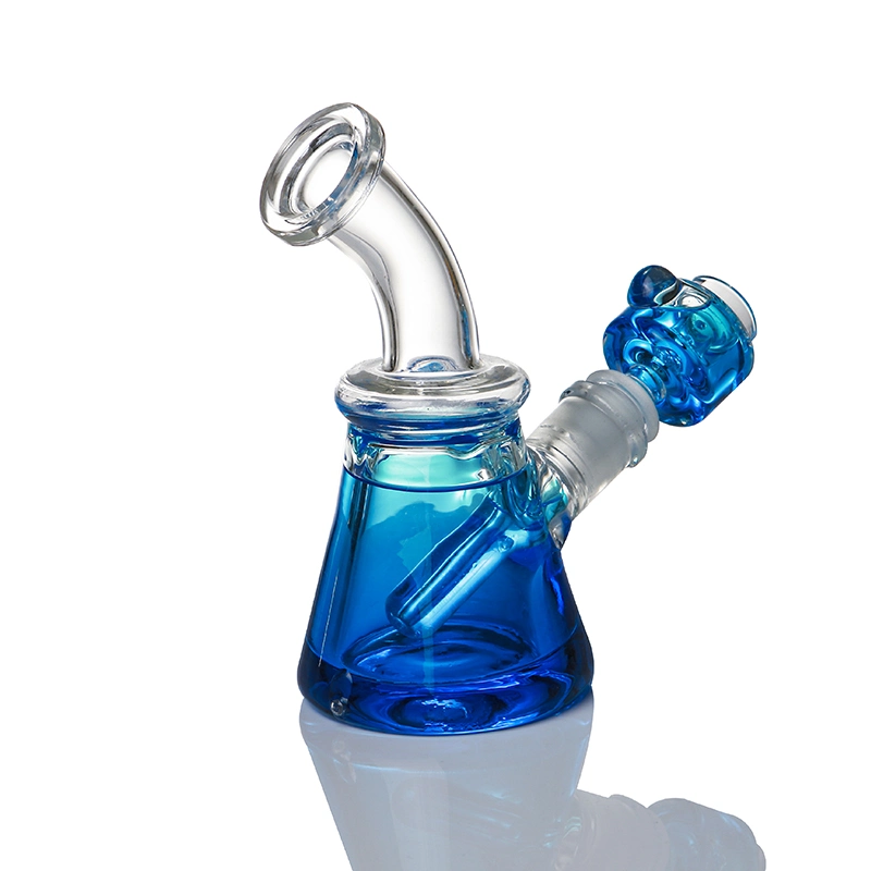 6.3 Inches Glycerin Freezable Heady Glass Hookah Small Glass Smoking Water Pipe