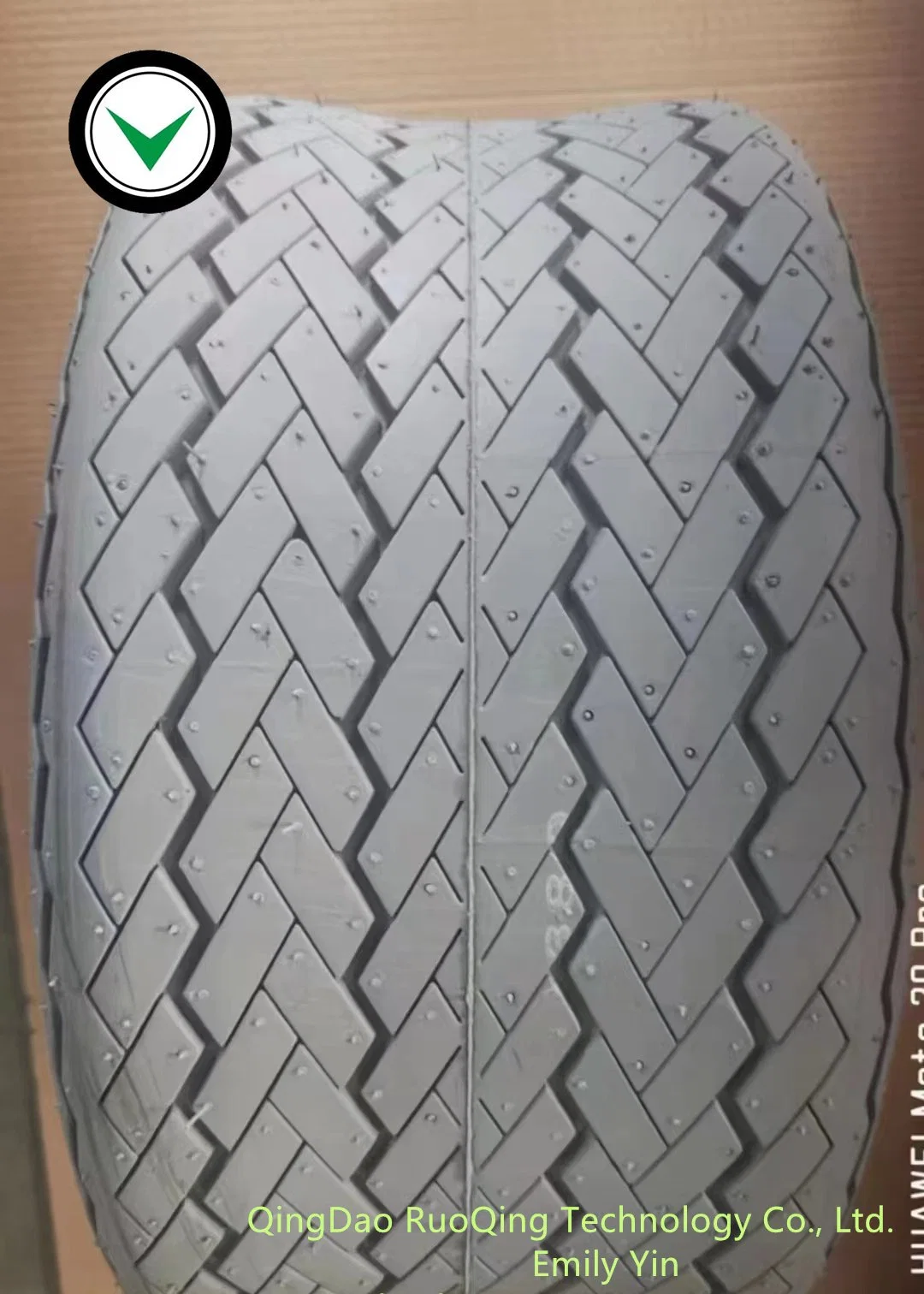 205/50-10 Tl Non-Marking Grey Glof Utlity Cart Tire/Tyre/Wheel with DOT/E4/Reach/RoHS