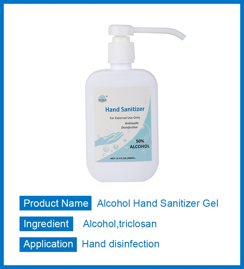 China Made Best Price 50% Natural Alcohol Hand Wash Sanitiser Gel