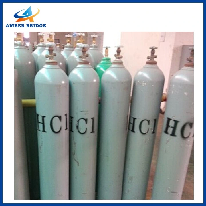 800L Cylinder Liquefied HCl Gas Hydrogen Chloride