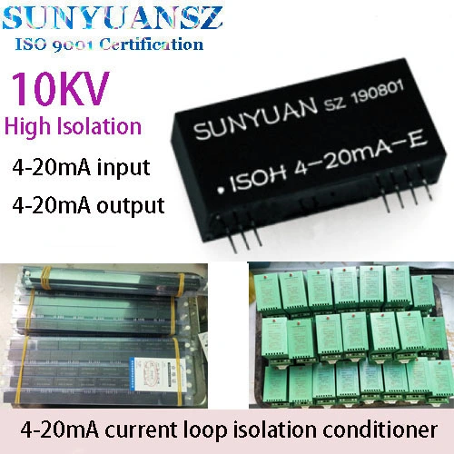 Industrial Intelligent Control 4-20mA to 4-20mA Current Loop Isolation Controller Module