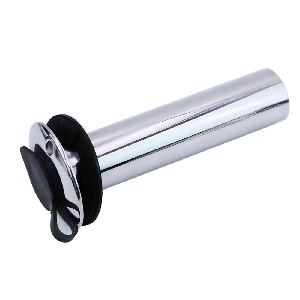 Stainless Steel 90 Degree Flush Mount Fishing Rod Holder for Boat