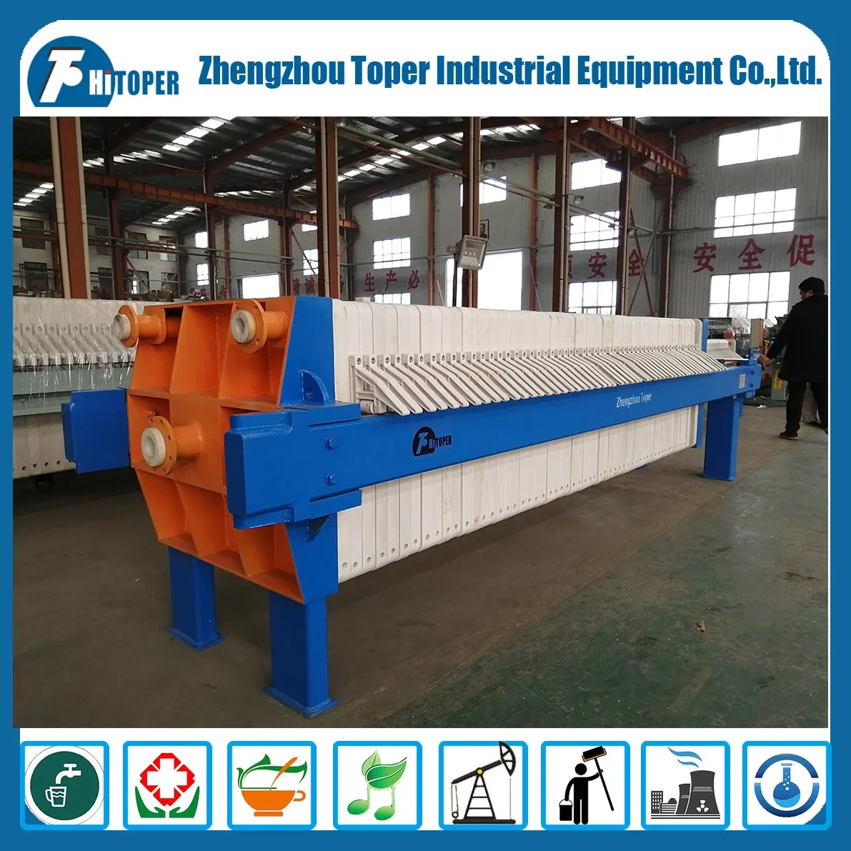 Energy Saving Large Capacity Filter Press for Coper and Lead Waste Water