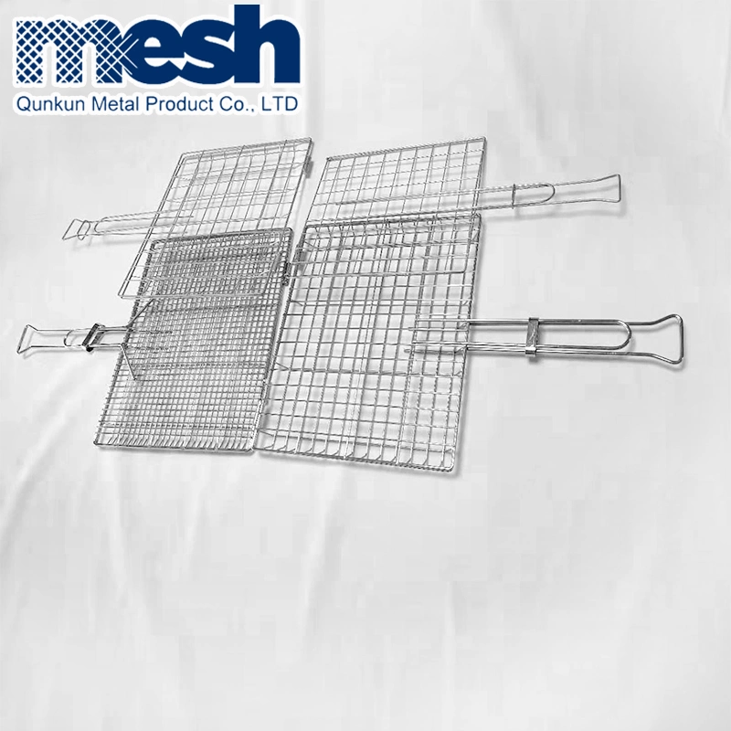 Handle BBQ Grill Netting BBQ Mesh Grill