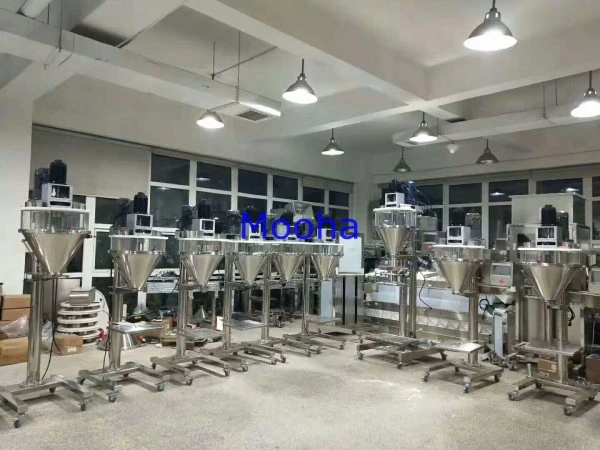 Automatic Whey Protein Milk Nutrition Diet Cocoa Spice Powder Bottle Can Jar Net Weight Auger Filler Machine