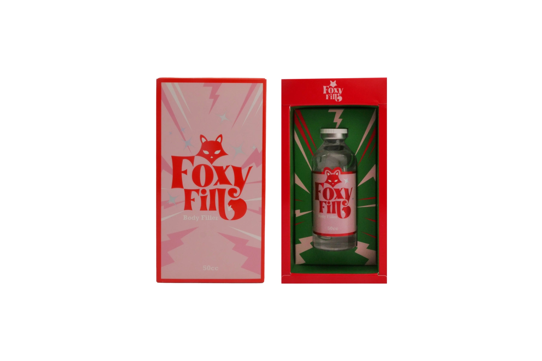 Foxy Fill 50cc Body Filler Hyaluronic Acid Ha Dermal Filler