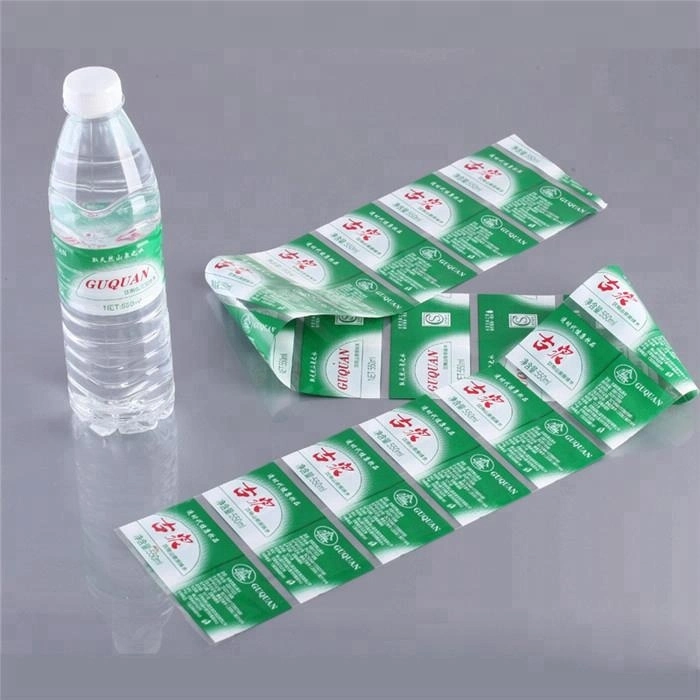 PVC Shrinkable Sleeves Label for Beverage Water Bottle