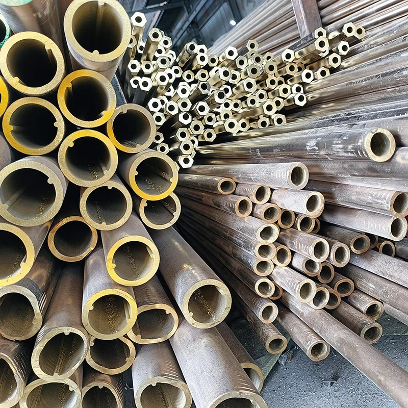 Durable in Use Brass Tube C60600 C62300 C62400 ASTM B75m ASTM B42 ASTM Brass Tube Brass Pipe Brass Pipe Brass Tube