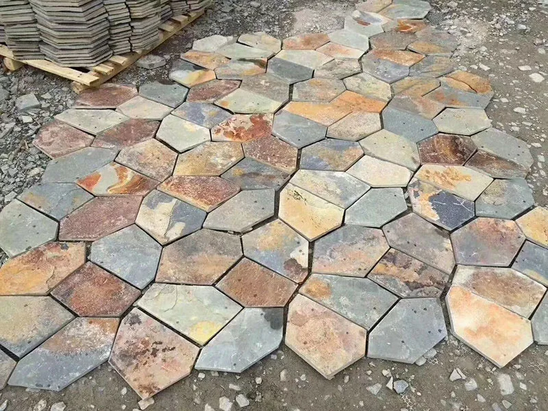 Pavimentadora de forma irregular de malla para paisaje pavimento piso