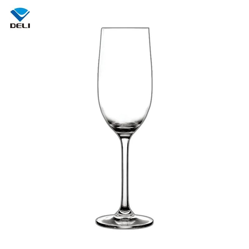 Quality Goods 250ml 8.45oz Round Shape Fancy Crystal Infused Wine Glass as Gift