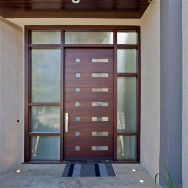 Prima Custom Solid Entrance Wood Door High Quality Durable Furniture