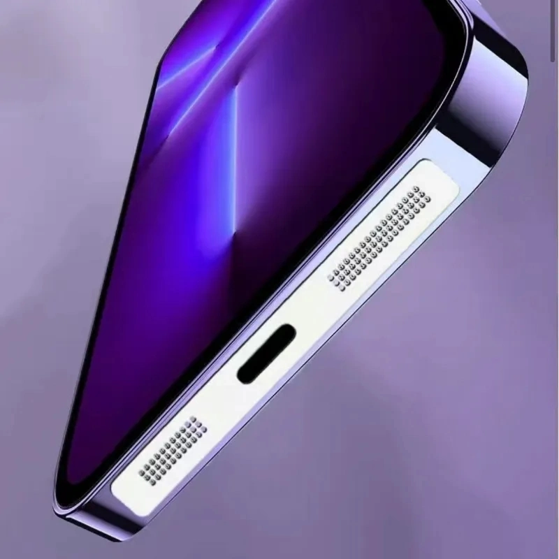 سماعة أذن صافي مقاومة للأتربة مع سماعة الهاتف العامة 24 بيكس مقاومة للأتربة الشبكة بالنسبة إلى Apple Samsung iPhone 12PRO Xiaomi Phones Port Protector