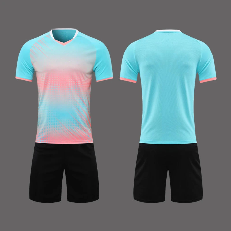 Wholesale/Supplier Soccer T-Shirts Polyester Sports Wear Suit High quality/High cost performance  Football Jersey