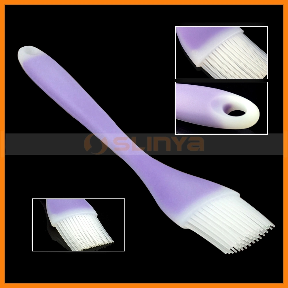 Food Grade Silicone Brush Spatula Cake Tools Mold DIY Brushes Barbecue Basting Brushes