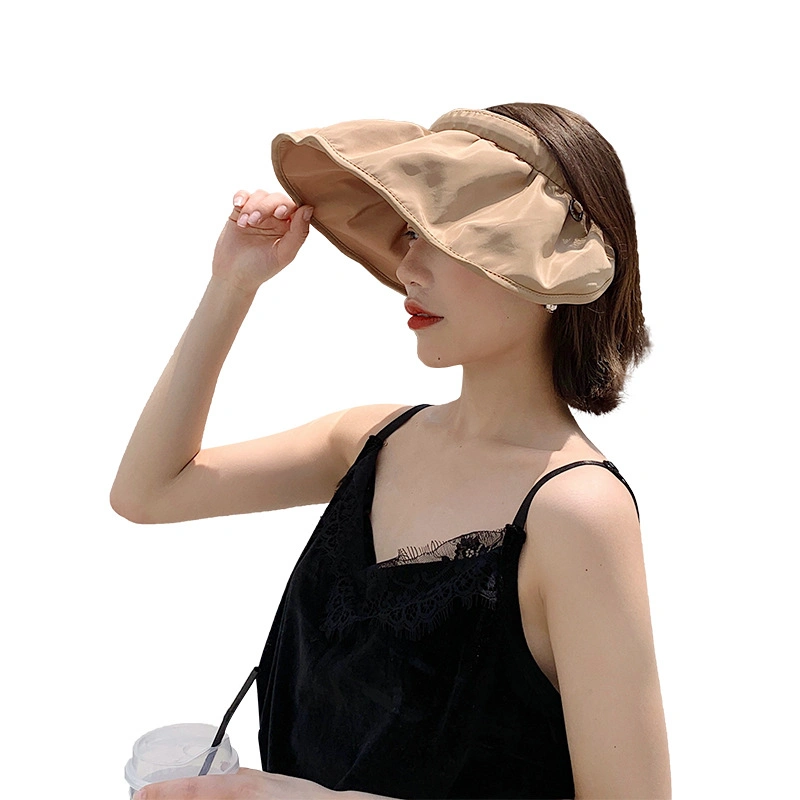 Sports Head with an Empty Top Hat Outdoor Sun Sunblock Men and Women Breathable Play Ball Cycling Running Anti-Sweat Cap