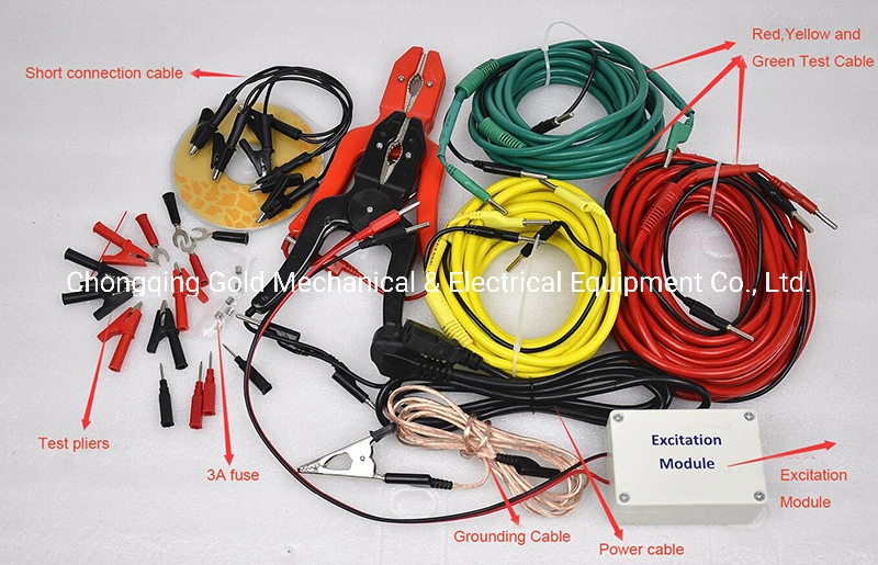 Stromwandler CT PT Analysator, CT Ratio und Phasenfehler Kalibriergerät mit 45KV Kniespannung