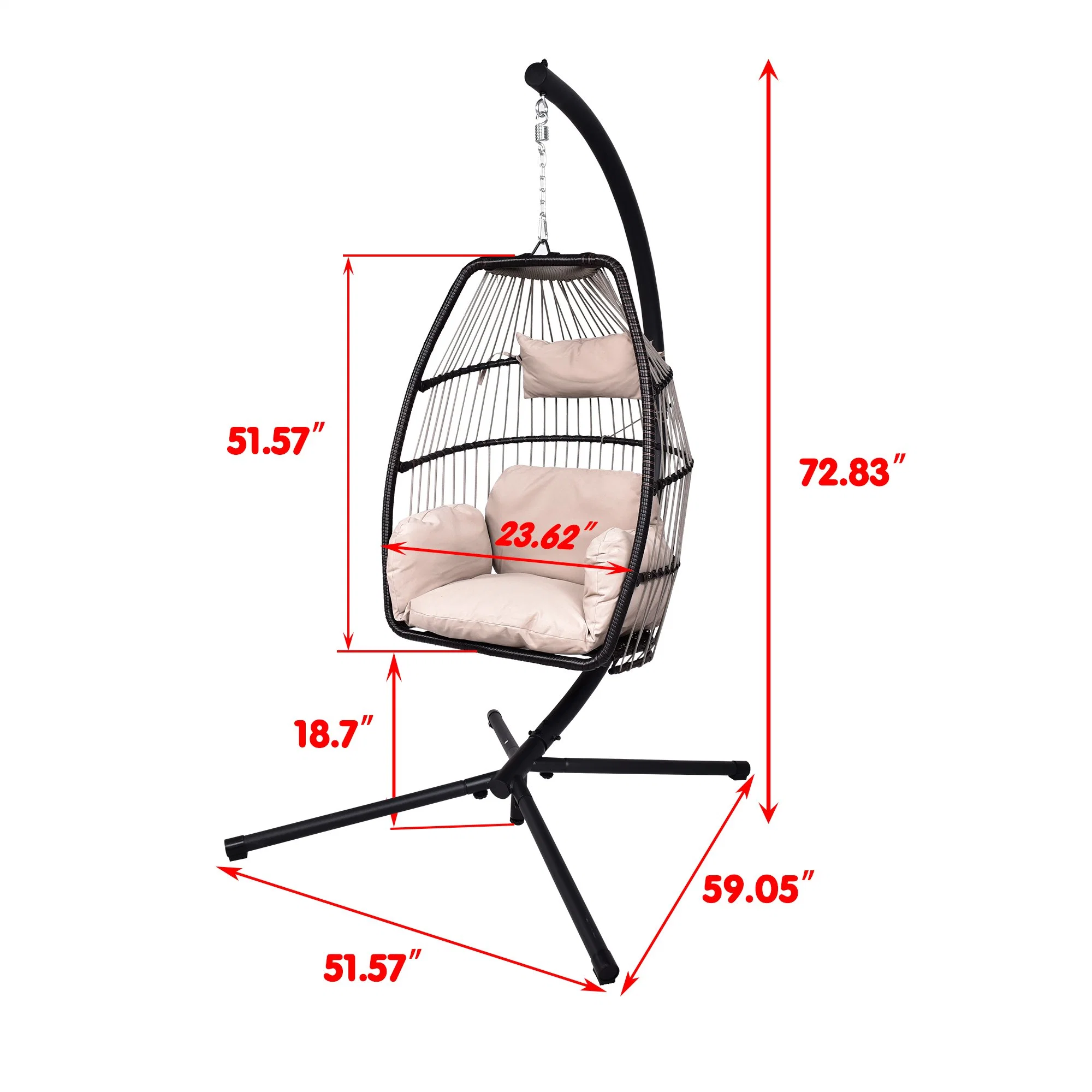 Sillas Swing Basket para colgar al aire libre