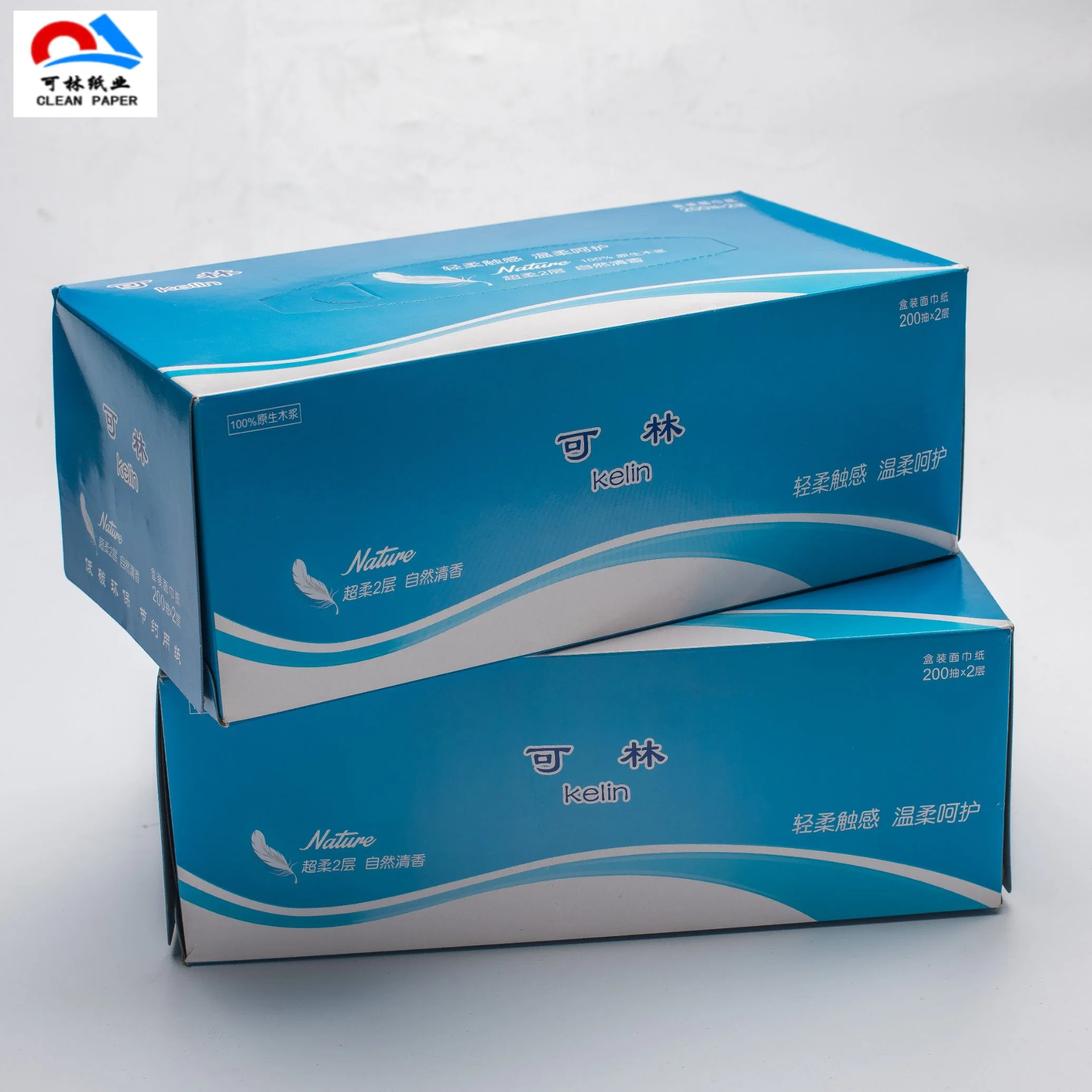 Soft Pack Facial Tissue Serviette of OEM